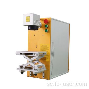 Mini Fiber Laser Marking Machine för telefonfodral